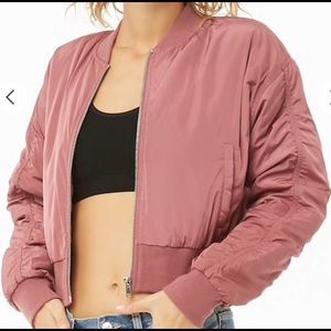Pink Bomber Jacket